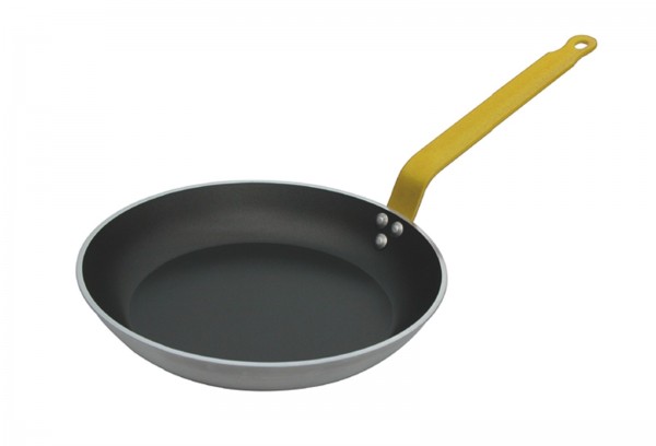 CHOC HACCP Bratpfanne Antihaft Ø 24cm mit gelbem Griff