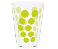 Dot Dot Teeglas grün, doppelwandig 35 cl