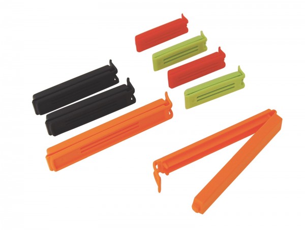 Twixit Beutelverschluss 8er Set 4x5cm, 2x10cm, 2x13cm
