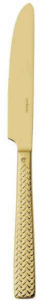 Cortina PVD Gold Tafelmesser Vollheft