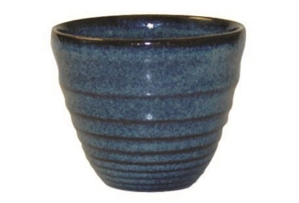 Bit on the Side Sapphire Blue Becher geriffelt 28cl