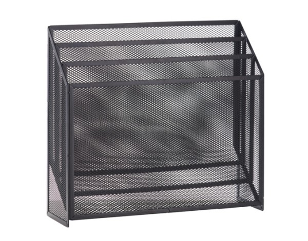 Zeitungsständer Mesh anth.32cm