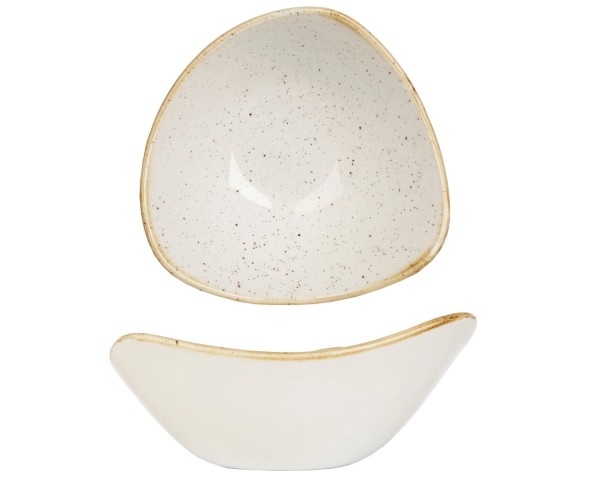 Stonecast Barley White Triangel Schüssel 15.3cm, 26cl