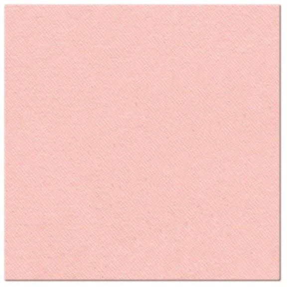Servietten Dinner 50x Unifarbe rosa, 40x40cm
