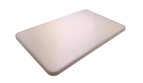 Schneidebrett GN 1/2 H2cm weiss ohne Saftrille
