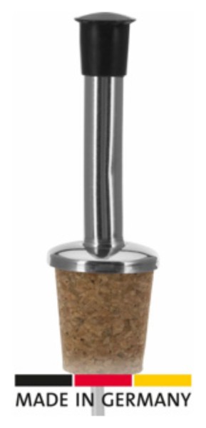 Ausgiesser Inox Standard Naturkorken