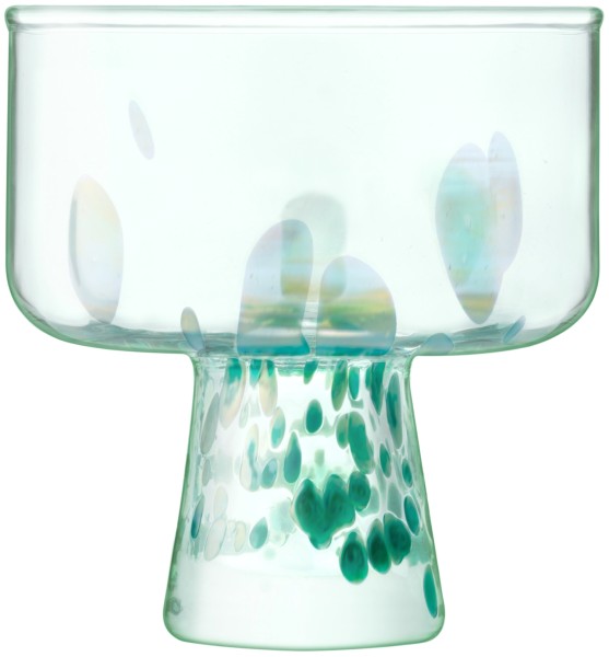 2er Set Sea Glass Cocktailglas 250ml sea greens