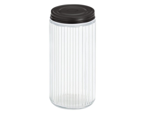 Vorratsglas schwarz 9.3x19.5