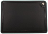 Schneidebrett Mimmi gross 35x25x1cm Antirutsch-Rand türkis