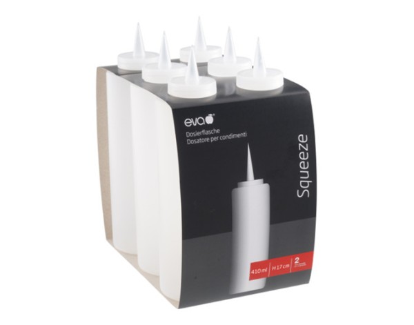 Dosierflasche transparent410ml