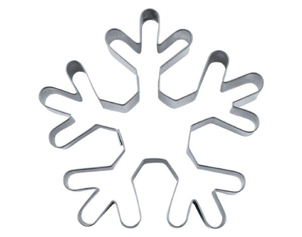 Ausstecher Schneeflocke 6 cm