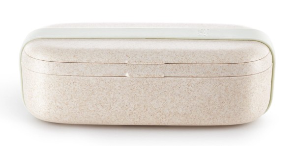 Lunchbox single Organic 19.2x10x6.2cm 500ml Holzfaser beige