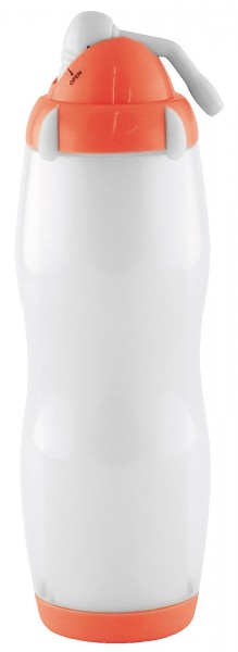 4x Cool Sip Bottle weiss/rot 50 cl