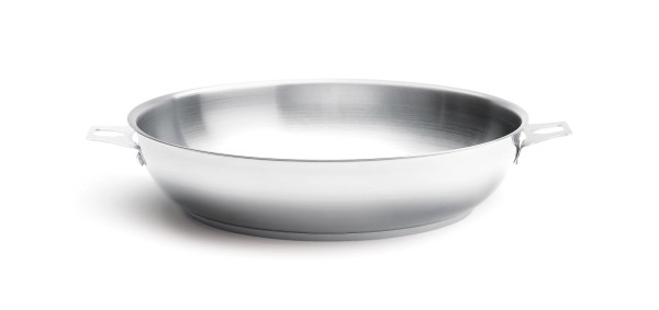 TWISTY Bratpfanne unbeschichtet D:28cm ohne Stiel Induktion