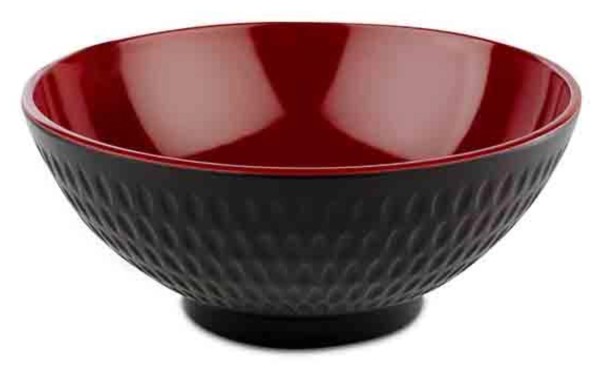 Asia Plus Schale D16cm H7cm rot schwarz