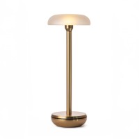 Air Tischlampe gold PC frosted