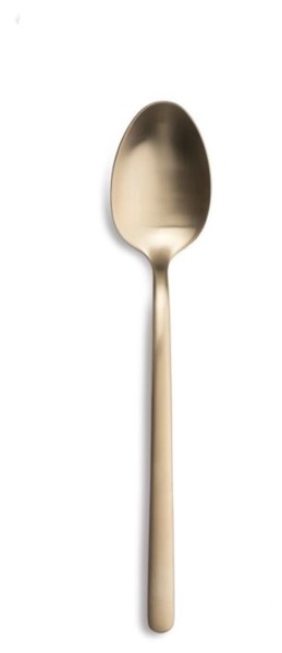 Violet Satin Dessertlöffel Champagner 18/0