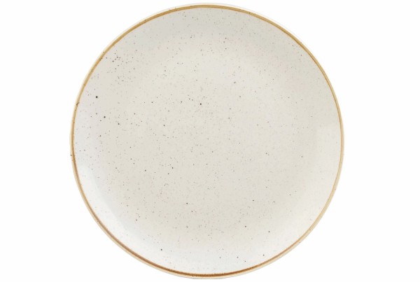 Stonecast Barley White Coupe Teller flach 26cm
