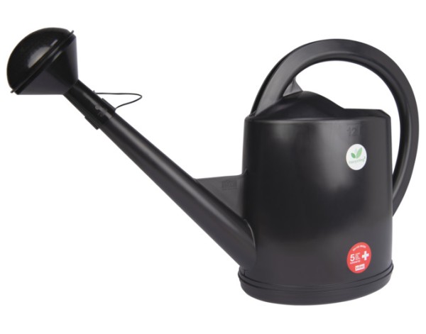 Giesskanne schwarz12l