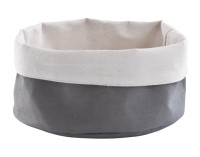 Brotkorb anthrazit creme ø20cm