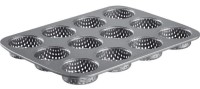 12er Burger Brötchen Backform Mini, 29x22cm