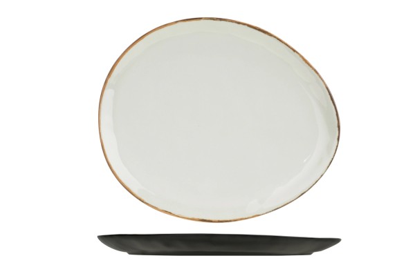 Plato Teller oval, Melamin, 32x27.7x2.5cm