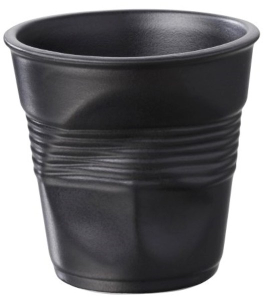 Knitterbecher Espresso 8cl, schwarz