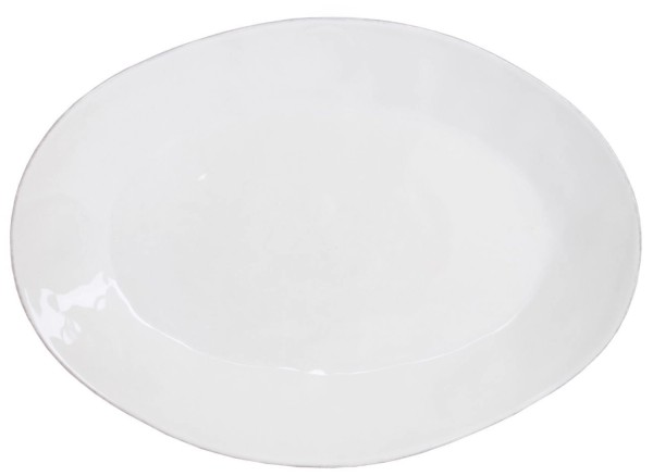 Aparte Teller oval 29x21.4cm H3.1cm weiss