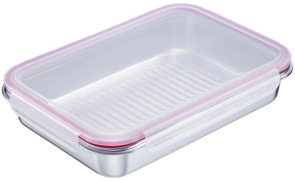 Edelstahl Lunch Box/ Frischhaltedose 2000ml