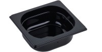 GN Behälter 1/6 Polycarbonat H6.5cm schwarz