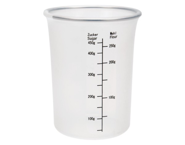 Messbecher 500 ml transp.