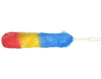 Staubwedel m.Teleskopst. bunt