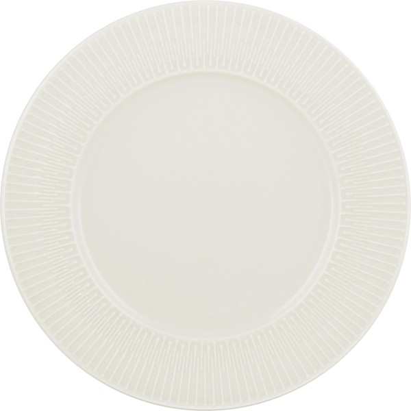 Delight Vibes Teller flach rund Fahne Relief 21cm