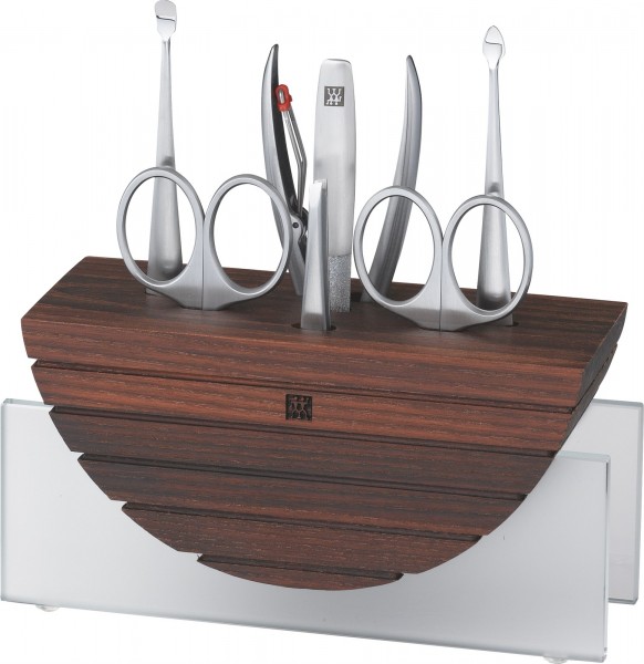 TWINOX Spa Badstation, Thermo-Eschenholz/Glas, braun, 7-tlg.