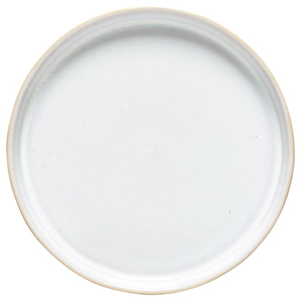 Nótos Teller D17cm H2.1cm weiss/sand