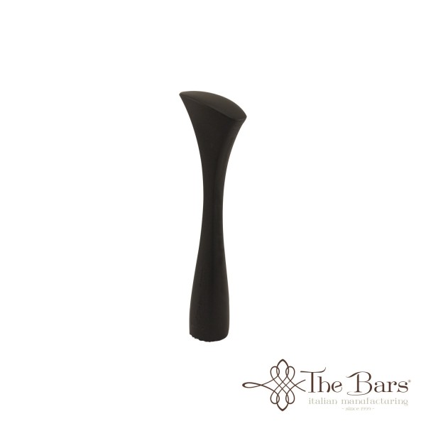 Stössel gerippt schwarz