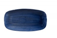 Stonecast Patina Cobalt Blue Platte rechteckig 35.5x18.9cm
