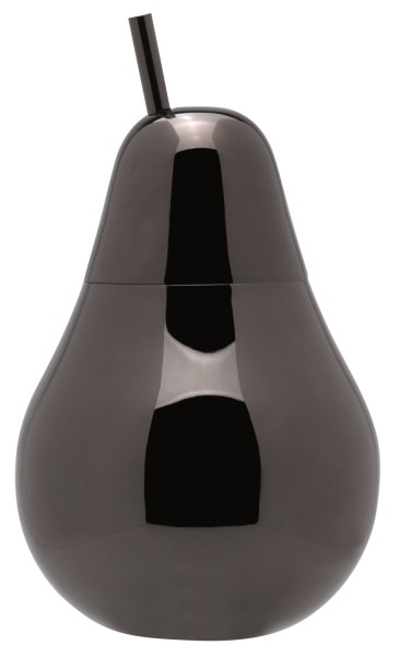 Cocktailbecher Birne 0.425lt schwarz beschichtet