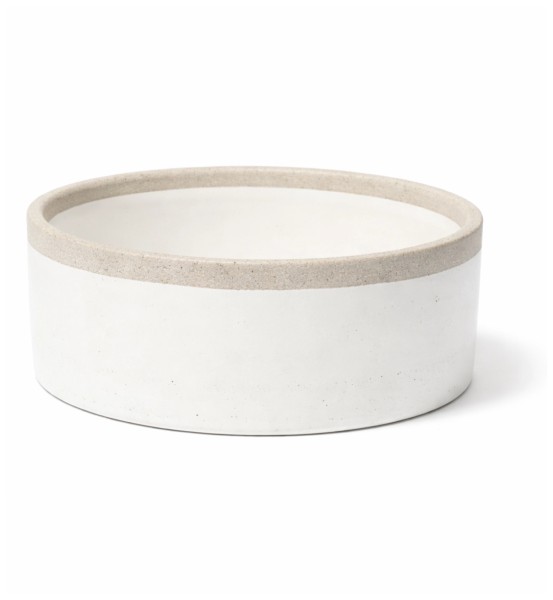 Dolmen Schüssel D13cm H5cm weiss