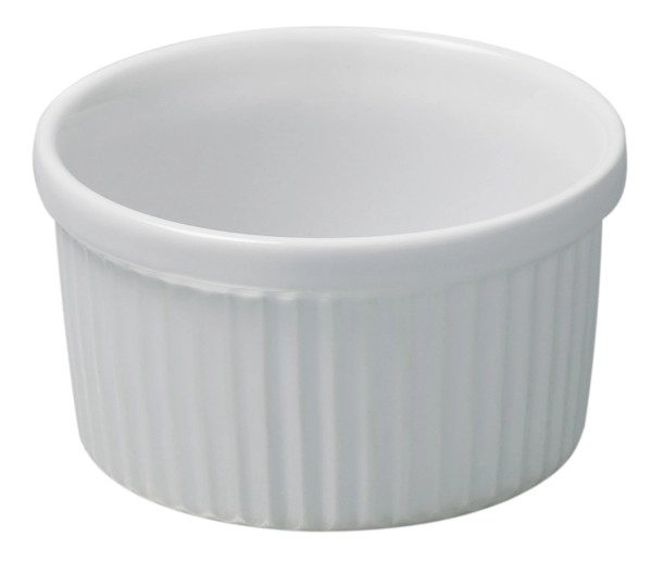 Souffléform klein, Ø8cm, weiss