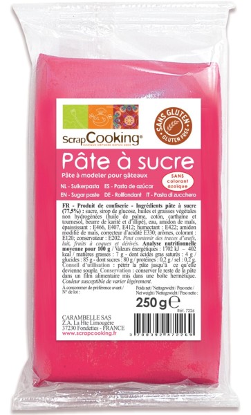Zuckerpaste fuchsia 250g