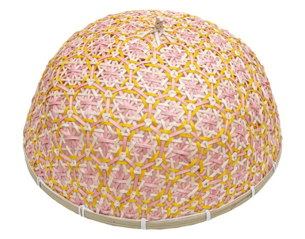 Abdeckhaube geflo Bambus ø 34