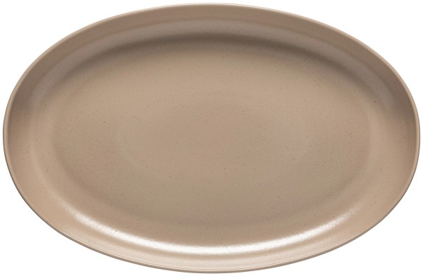 Pacifica Teller oval 40.8x26.3cm H4.5cm chestnut