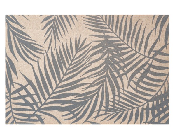 Tischset Palme grau 45x30cm