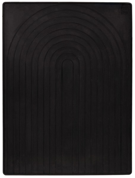 Abtropfmatte 30x40cm Silikon schwarz
