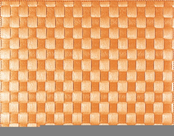 PP-Tischset gewebt, eckig, orange, 30x40 cm