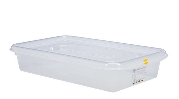 Frischhaltebox GN1/1 10cm 13lt mit Deckel und Clips