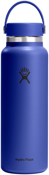 Trinkflasche Wide Flex Deckel 1183ml capri blue
