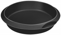 Backform Cake rund schwarz, 24 cm