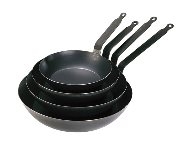 La Lyonnaise Bratpfanne D30cm Blaustahl